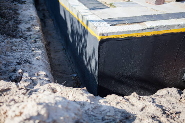 Professional Waterproofing technician working in Lake View, NY